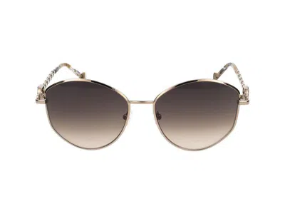Liu •jo Liu Jo Sunglasses In Gold