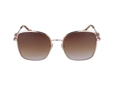 Liu •jo Sunglasses Liu Jo Lj784 S 006 Black/white /17/140 In Gold
