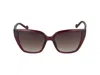 Liu •jo Multicolor Injected Sunglasses In Purple