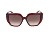 Liu •jo Liu Jo Sunglasses In Burgundy