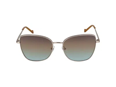 Liu •jo Liu Jo Sunglasses In Shiny Gold