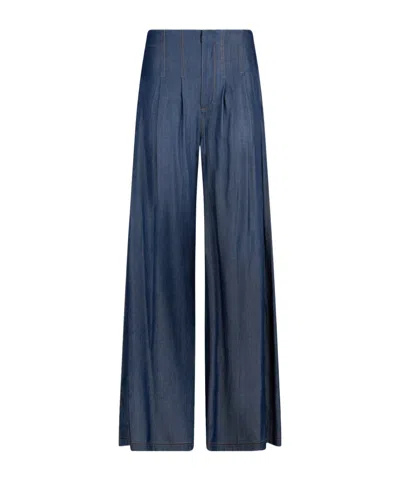 Liu •jo Super Flared Jeans In Blue