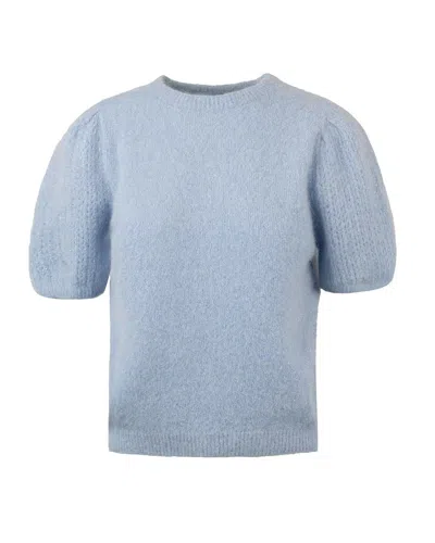 Liu •jo Maglia Girocollo Celeste In Blue
