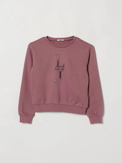 Liu •jo Liu Jo Sweater Kids Color Wisteria In Pink