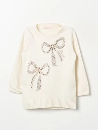Liu •jo Sweater Liu Jo Kids Color Butter In 黄油色