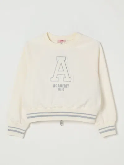 Liu •jo Sweater Liu Jo Kids Color Butter In Neutral