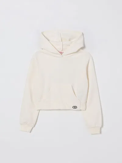 Liu •jo Sweater Liu Jo Kids Color Butter In Neutral