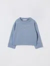 Liu •jo Sweater Liu Jo Kids Color Gnawed Blue In Blue
