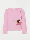 LIU •JO SWEATER LIU JO KIDS COLOR PINK,G85334010