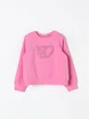 LIU •JO SWEATER LIU JO KIDS COLOR PINK,F95947010