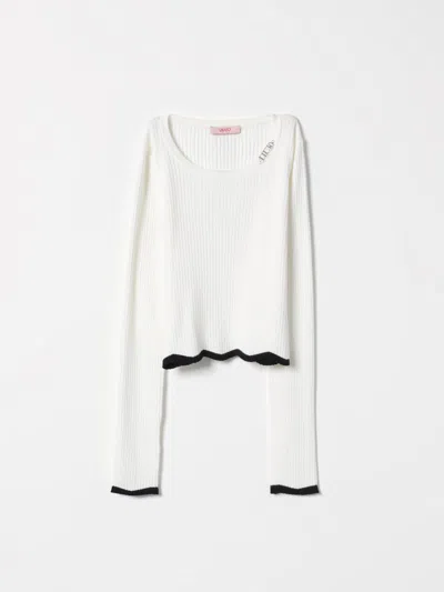 Liu •jo Kids' Pullover Liu Jo Kinder Farbe Weiss