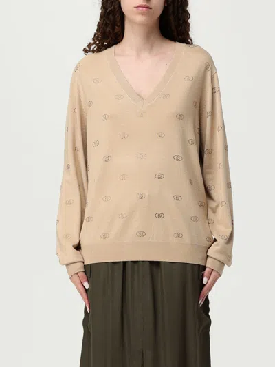 Liu •jo Sweater Liu Jo Woman Color Beige In Brown