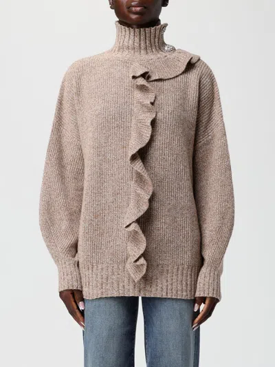 Liu •jo Sweater Liu Jo Woman Color Beige In Brown