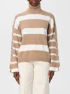 Liu •jo Sweater Liu Jo Woman Color Biscuit In Multi