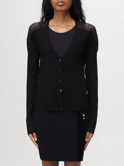 LIU •JO SWEATER LIU JO WOMAN COLOR BLACK,H36158002