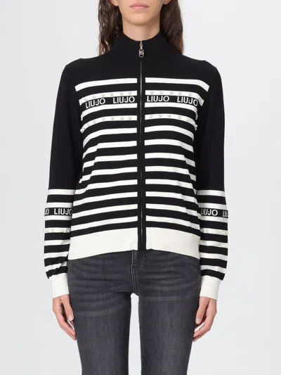 LIU •JO SWEATER LIU JO WOMAN COLOR BLACK,H36447002