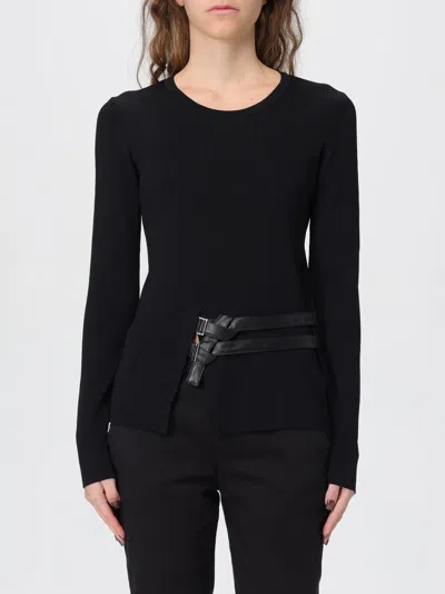LIU •JO SWEATER LIU JO WOMAN COLOR BLACK,H56672002