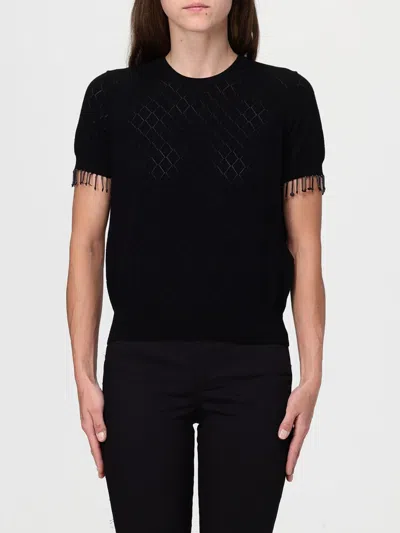 LIU •JO SWEATER LIU JO WOMAN COLOR BLACK,H65351002