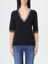 Liu •jo Sweater Liu Jo Woman Color Black In Black