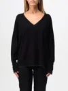 LIU •JO SWEATER LIU JO WOMAN COLOR BLACK,G02382002