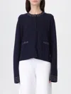 Liu •jo Sweater Liu Jo Woman Color Blue In Black
