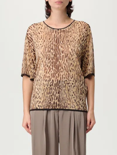 Liu •jo Sweater Liu Jo Woman Color Brown In Multi