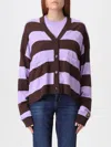 Liu •jo Sweater Liu Jo Woman Color Brown In Purple