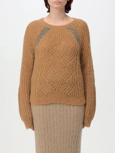 Liu •jo Sweater Liu Jo Woman Color Camel In Camel