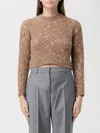 Liu •jo Sweater Liu Jo Woman Color Camel In Multi