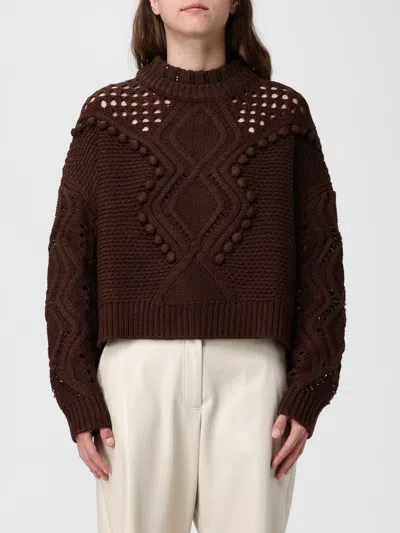 Liu •jo Sweater Liu Jo Woman Color Cocoa In Brown