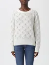 Liu •jo Sweater Liu Jo Woman Color Cream In White
