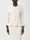 Liu •jo Jacket Woman Liu Jo In Neutral