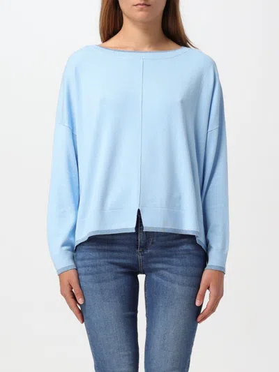 Liu •jo Sweater Liu Jo Woman Color Gnawed Blue