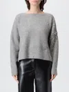 Liu •jo Sweater Liu Jo Woman Color Grey In Gray