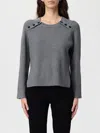 Liu •jo Sweater Liu Jo Woman Color Grey In Gray