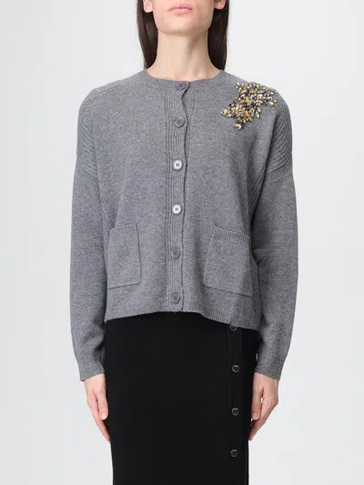 Liu •jo Cardigan Liu Jo Woman Color Grey In Gray