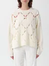Liu •jo Sweater Liu Jo Woman Color Natural In White