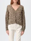 Liu •jo Sweater Liu Jo Woman Color Sand In Multi