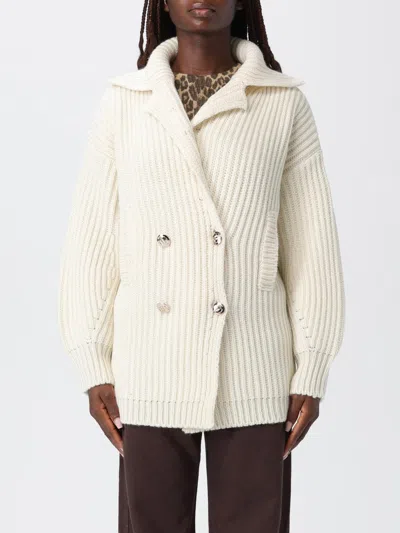 LIU •JO SWEATER LIU JO WOMAN COLOR WHITE,H36473001