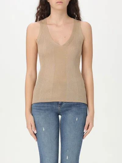 Liu •jo Top Liu Jo Woman Color White In Beige