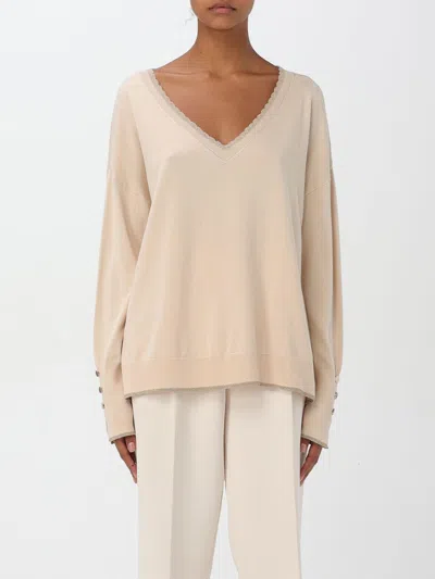 Liu •jo V-neck Sweater In Weiss