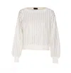 Liu •jo Sweater Liu Jo Woman Color White In White