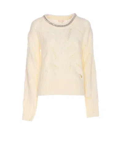 Liu •jo Sweater In White