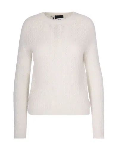 Liu •jo Maglia Girocollo Avorio In Neutral