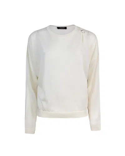 Liu •jo Liu Jo Sweater In White