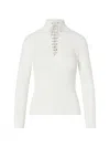 Liu •jo Sweater With Strings In White