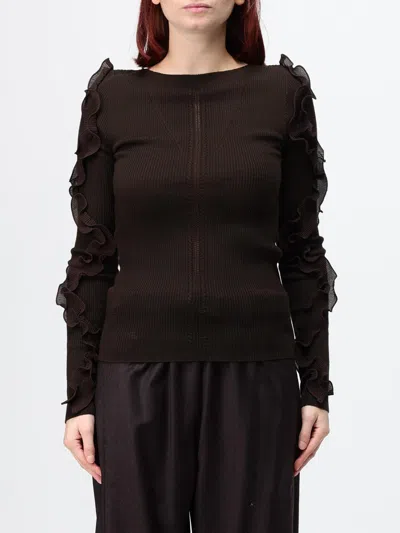 Liu •jo Liu Jo Sweater Woman In Brown
