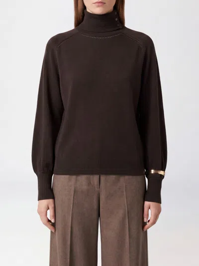 Liu •jo Liu Jo Sweater Woman Color Brown
