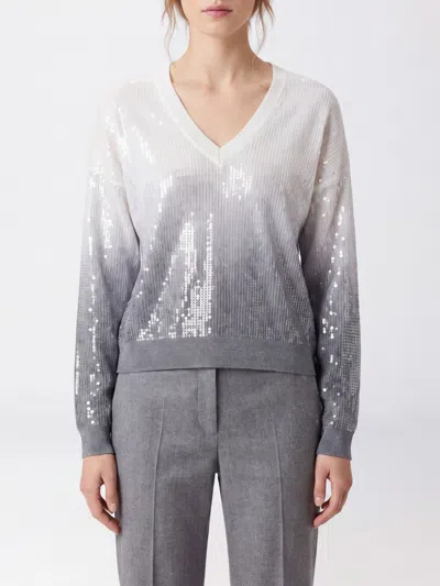 Liu •jo Liu Jo Sweater Woman Color Grey In Gray