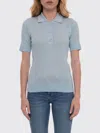 Liu •jo Liu Jo Viscose Knit Cardigan In Blue